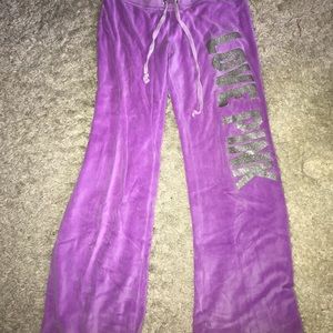 Victoria’s Secret PINK Velour Pants